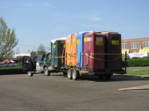 Need Porta Potty Delivery? No Problem!